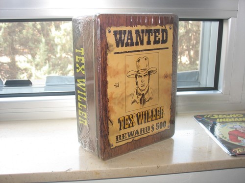 Cofanetto latta tex willer - cofanetto,