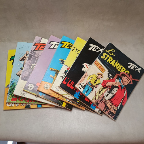 Tex willer set 8 diversi - willer,
