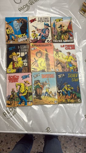 Lotto fumetti tex - 9, willer