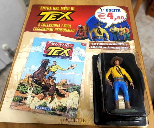 Tex willer action figure - action,