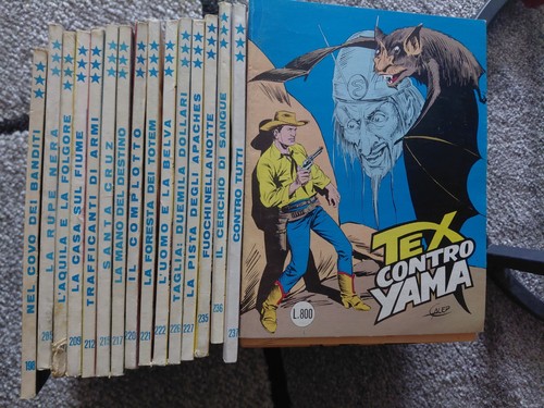 Lotto fumetti tex willer - tex, (cica