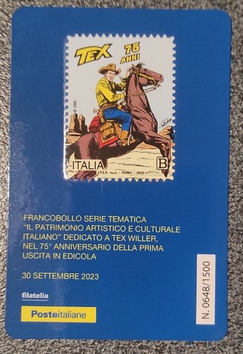Tessera filatelica dedicata - tessera, a
