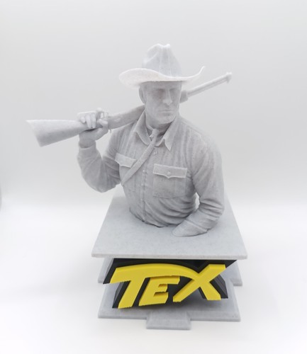 Tex willer busto fumetti - willer,