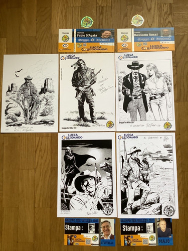Tex willer cinque stampe - willer,